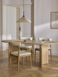 Tavolo ovale in legno Toni, varie misure