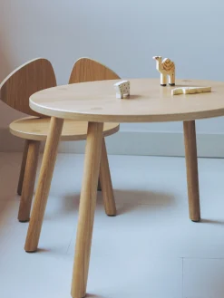 Tavolo ovale per bambini in legno Mouse