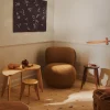 Tavolo per bambini in legno di frassino Feve