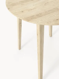 Tavolo rotondo in legno di quercia Archie, varie misure