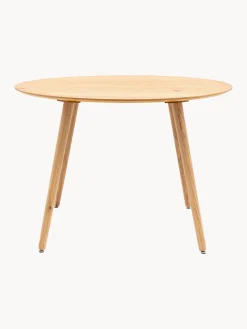 Tavolo rotondo in legno di quercia Hatfield, Ø 110 cm