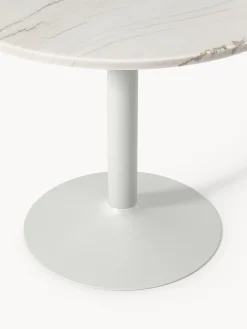 Tavolo rotondo in marmo Miley, Ø 90 cm