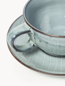 Tazza con piattino fatti a mano Nordic Sea