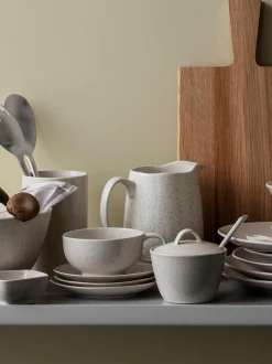 Tazza con piattino fatti a mano Nordic Vanilla