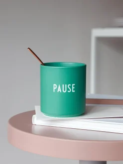 Tazza con scritta Favourite PAUSE