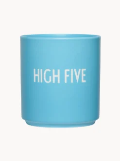 Tazza con scritta Favourite High Five