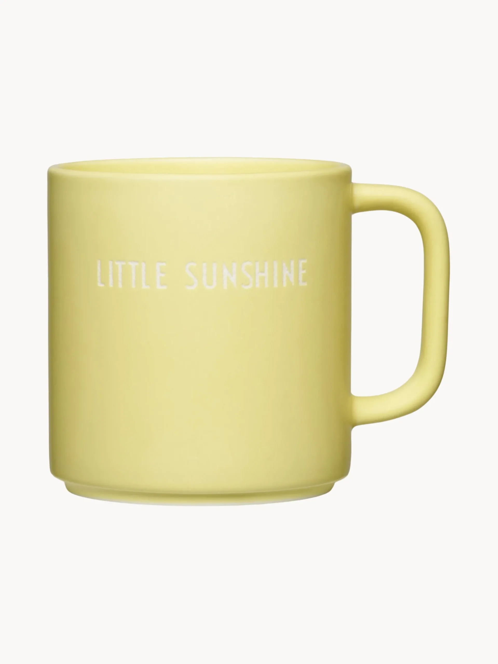 Tazza con scritta Favourite Little Sunshine