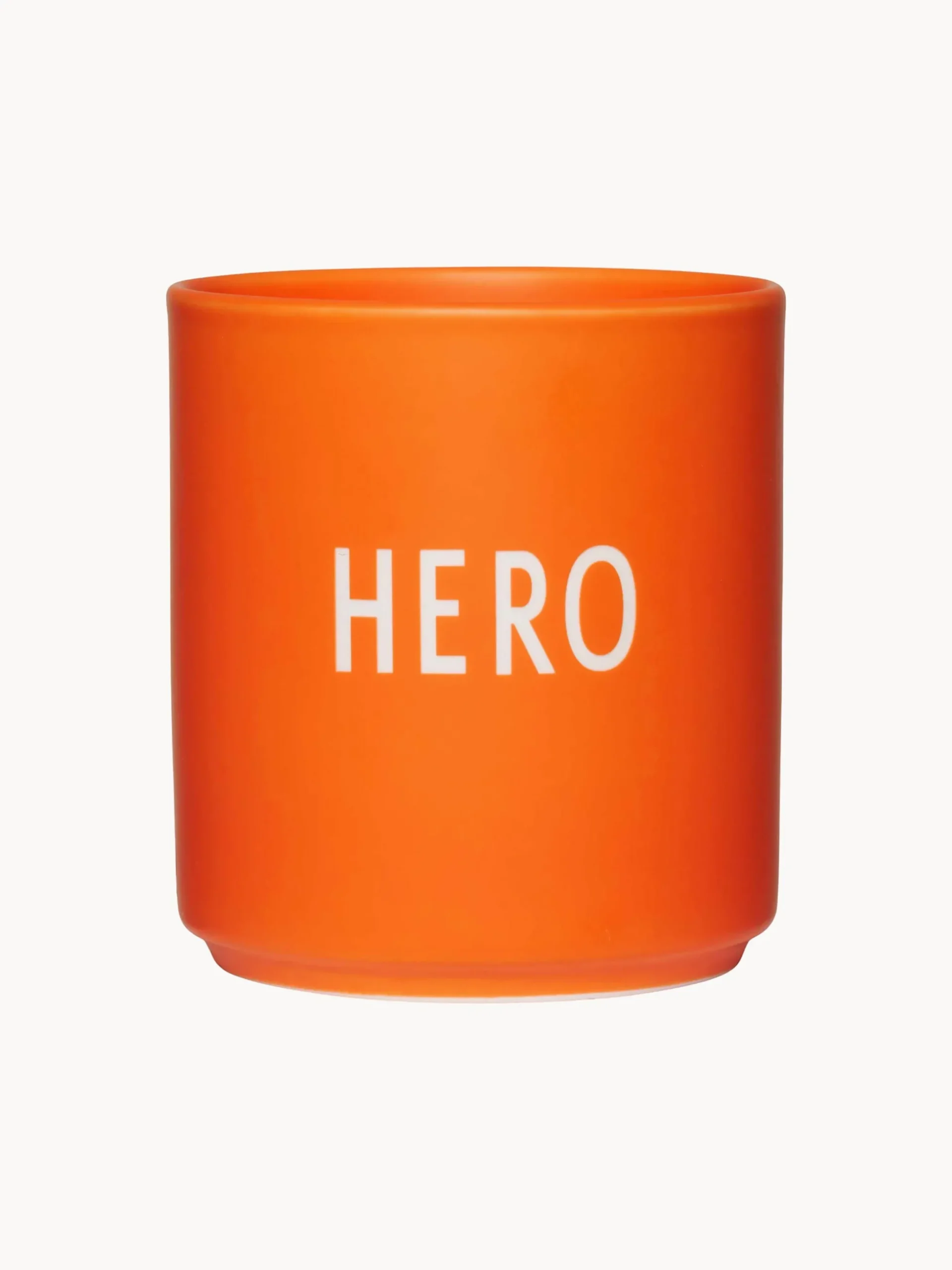 Tazza con scritta Favourite HERO