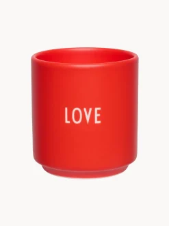 Tazza con scritta Favourite Love