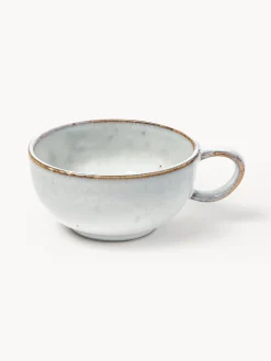 Tazza fatta a mano con piattino Nordic Sand