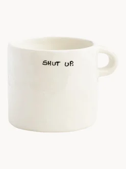Tazza fatta a mano Shut Up