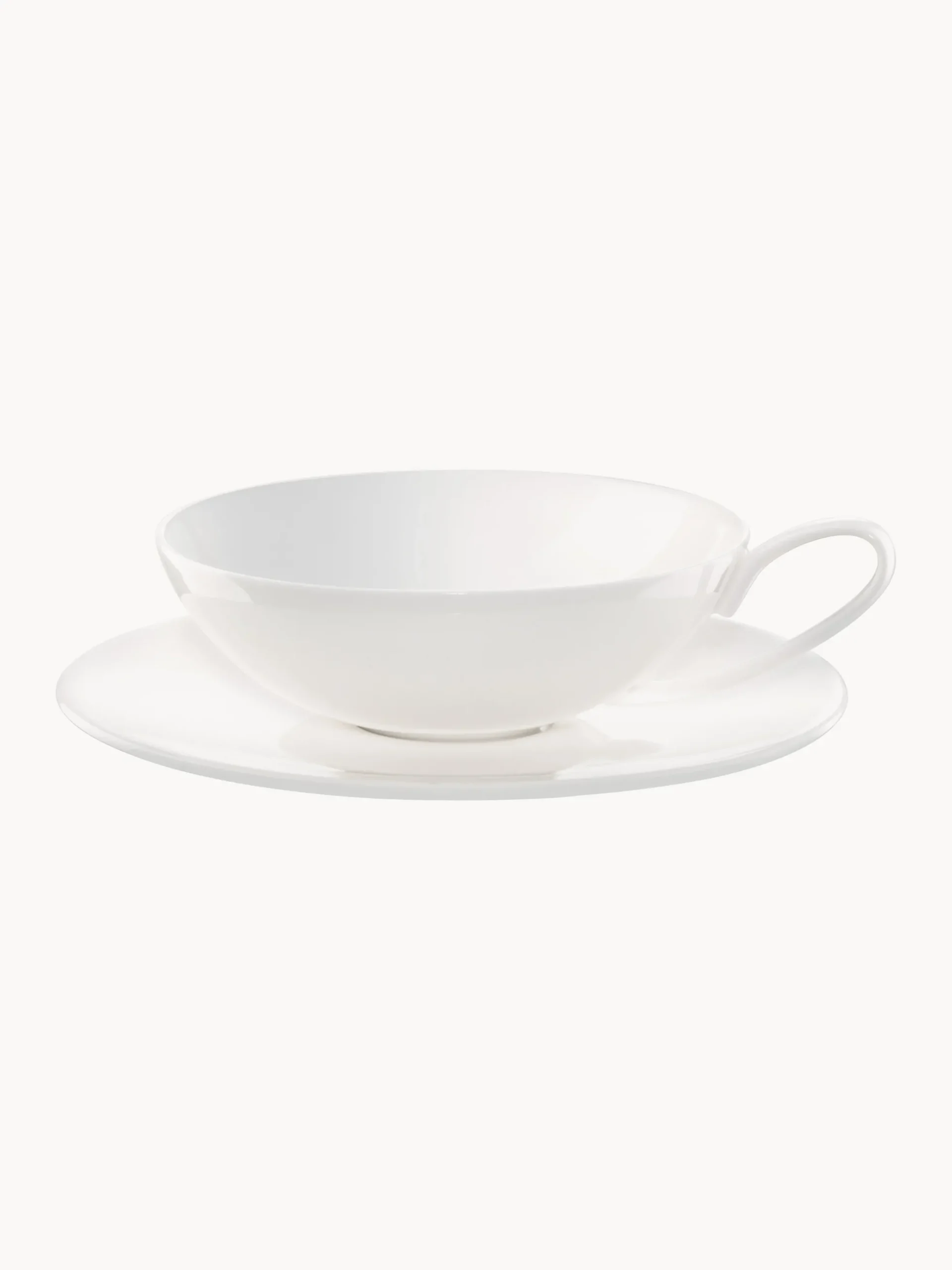 Tazza con piattino in Fine Bone China Patricia