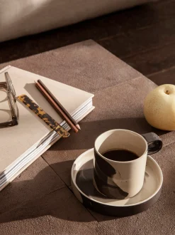 Tazza con piattino Inlay