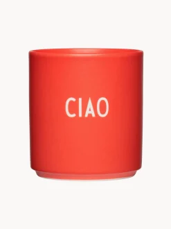 Tazza con scritta Favourite Ciao