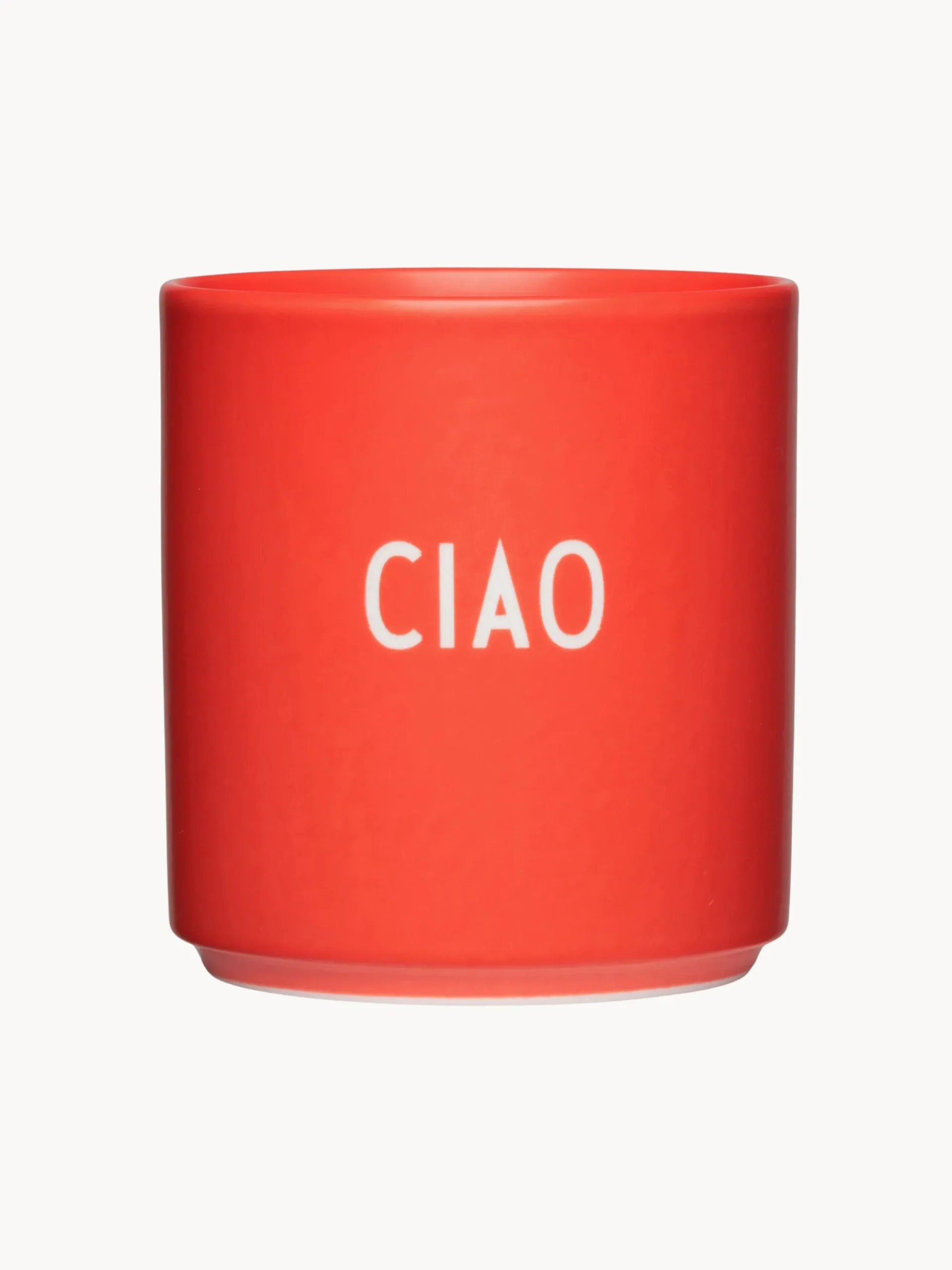 Tazza con scritta Favourite Ciao