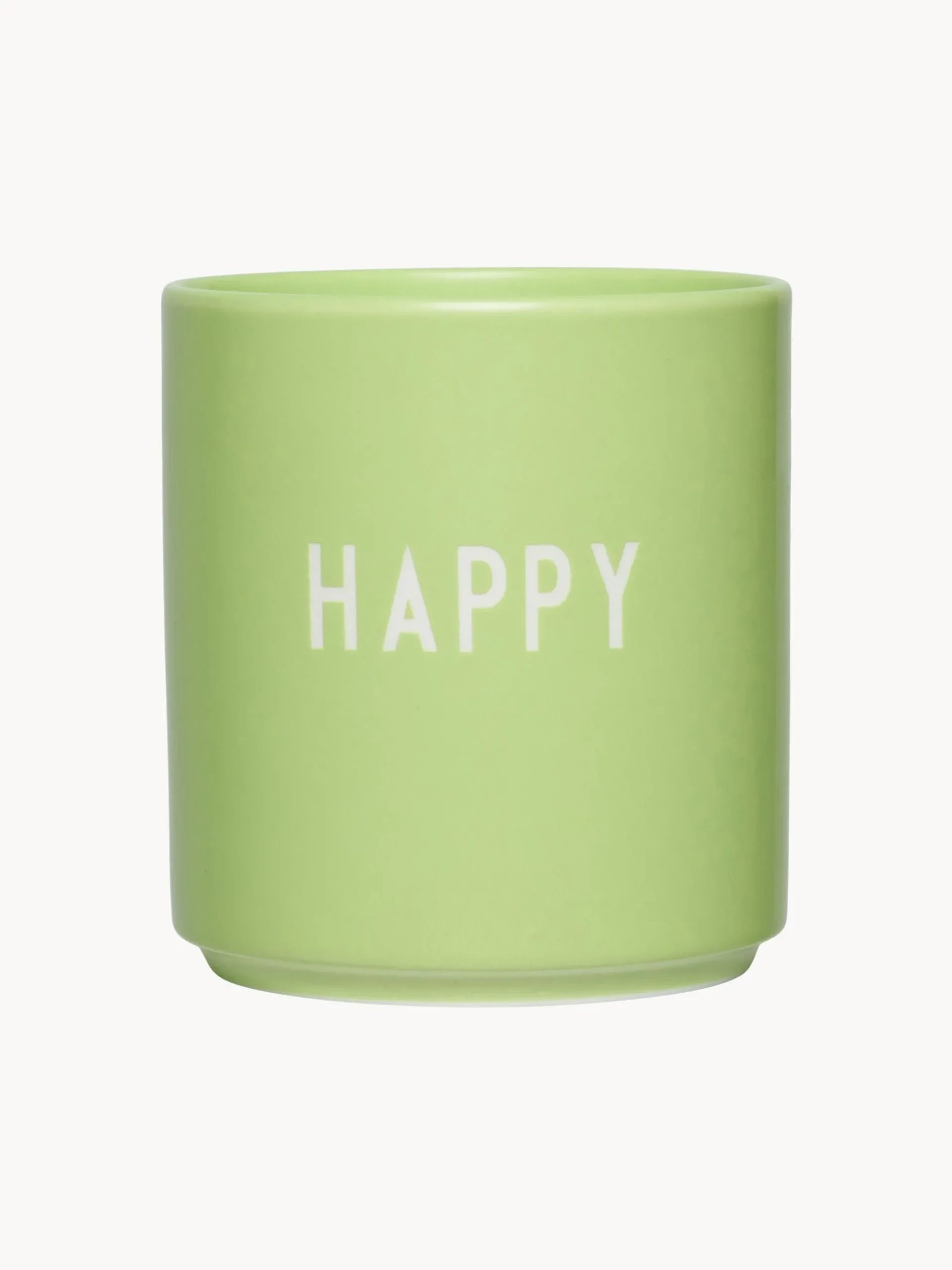 Tazza con scritta Favourite Happy