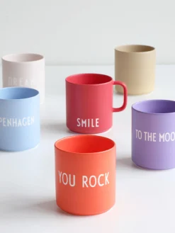 Tazza con scritta Favourite TO THE MOON