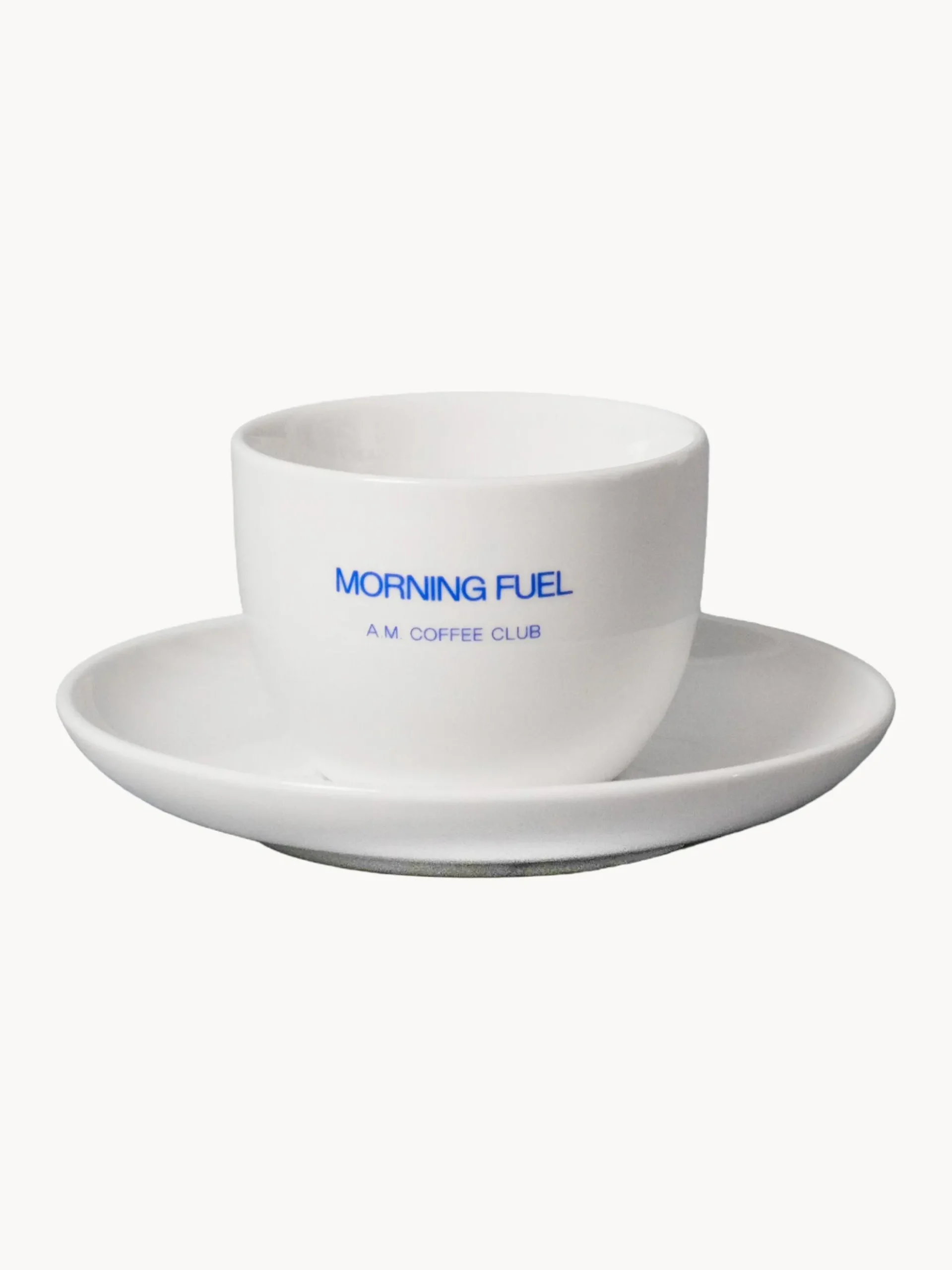 Tazza da caffè con piattino Morning Fuel