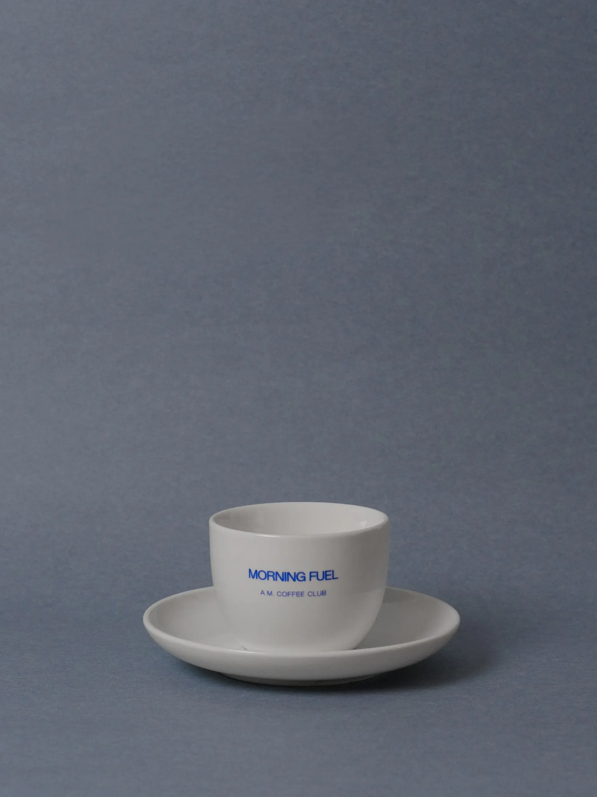 Tazza da caffè con piattino Morning Fuel