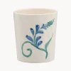 Tazza dipinta a mano Indigo Flora