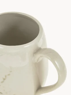Tazza fatta a mano con motivo erbe Bea