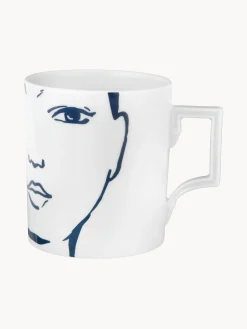 Tazza fatta a mano in porcellana Carol