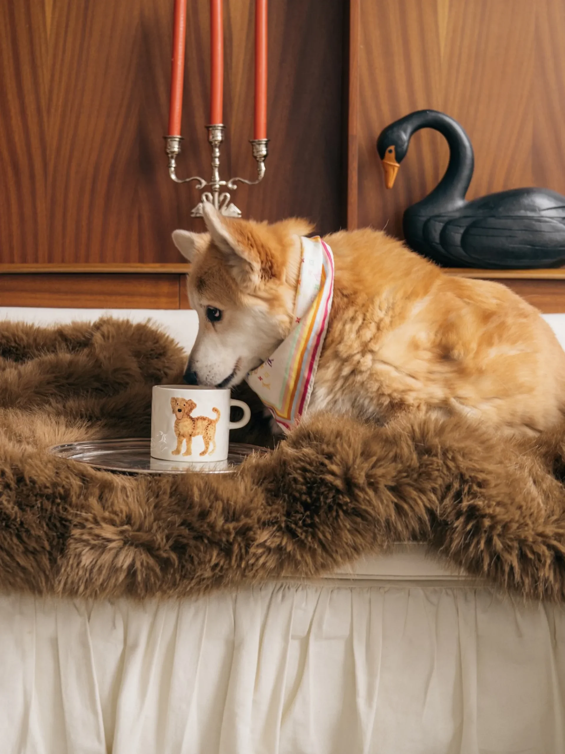 Tazza fatta a mano Labradoodle