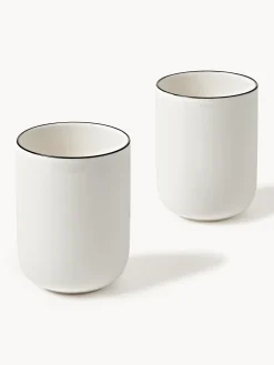 Tazze caffè in porcellana Facile 2 pz