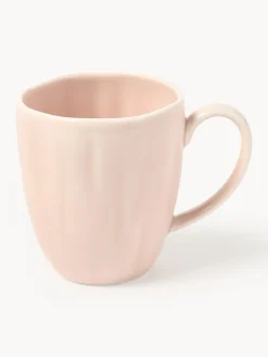 Tazze in porcellana con rilievo Sali 4 pz