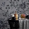 Tazze opache con struttura rigata Neri 2 pz