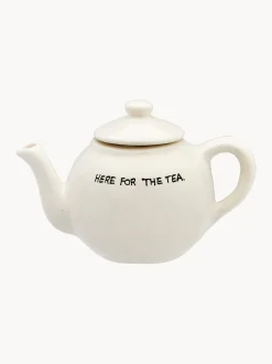 Teiera dipinta a mano Here For The Tea