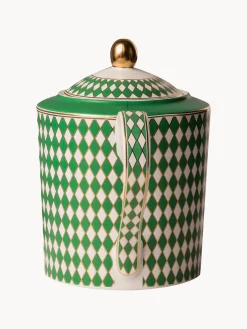 Teiera in porcellana fatta a mano Chess, 1,1 L