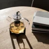Teiera in vetro con infusore, 1,5 L