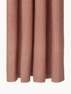 Tenda doccia in cotone biologico Chambray, idrorepellente