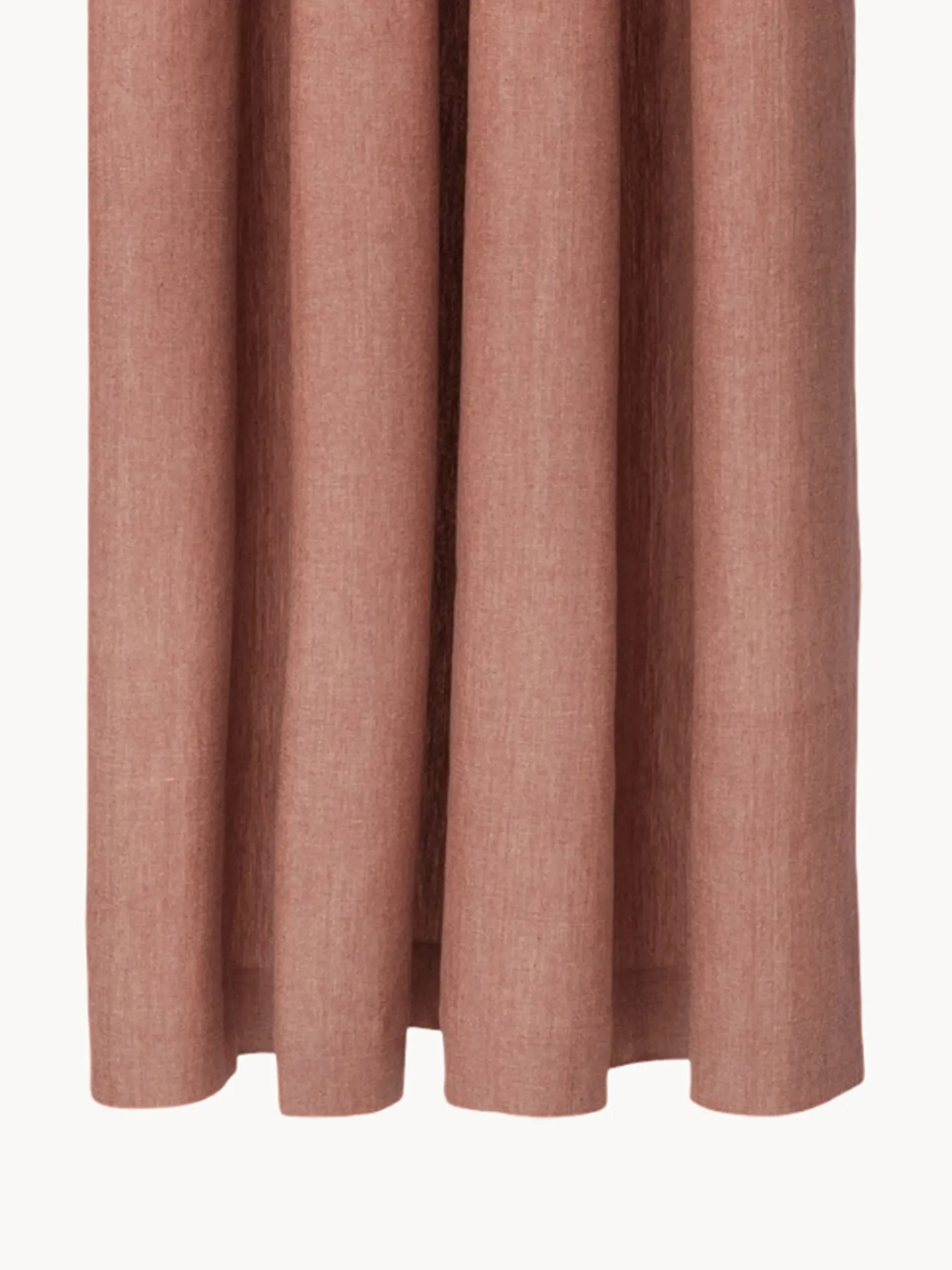 Tenda doccia in cotone biologico Chambray, idrorepellente