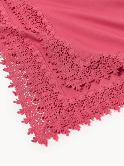 Tovaglia con bordo in pizzo Flavia