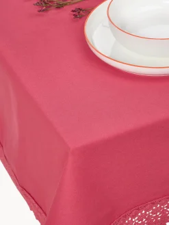 Tovaglia con bordo in pizzo Flavia