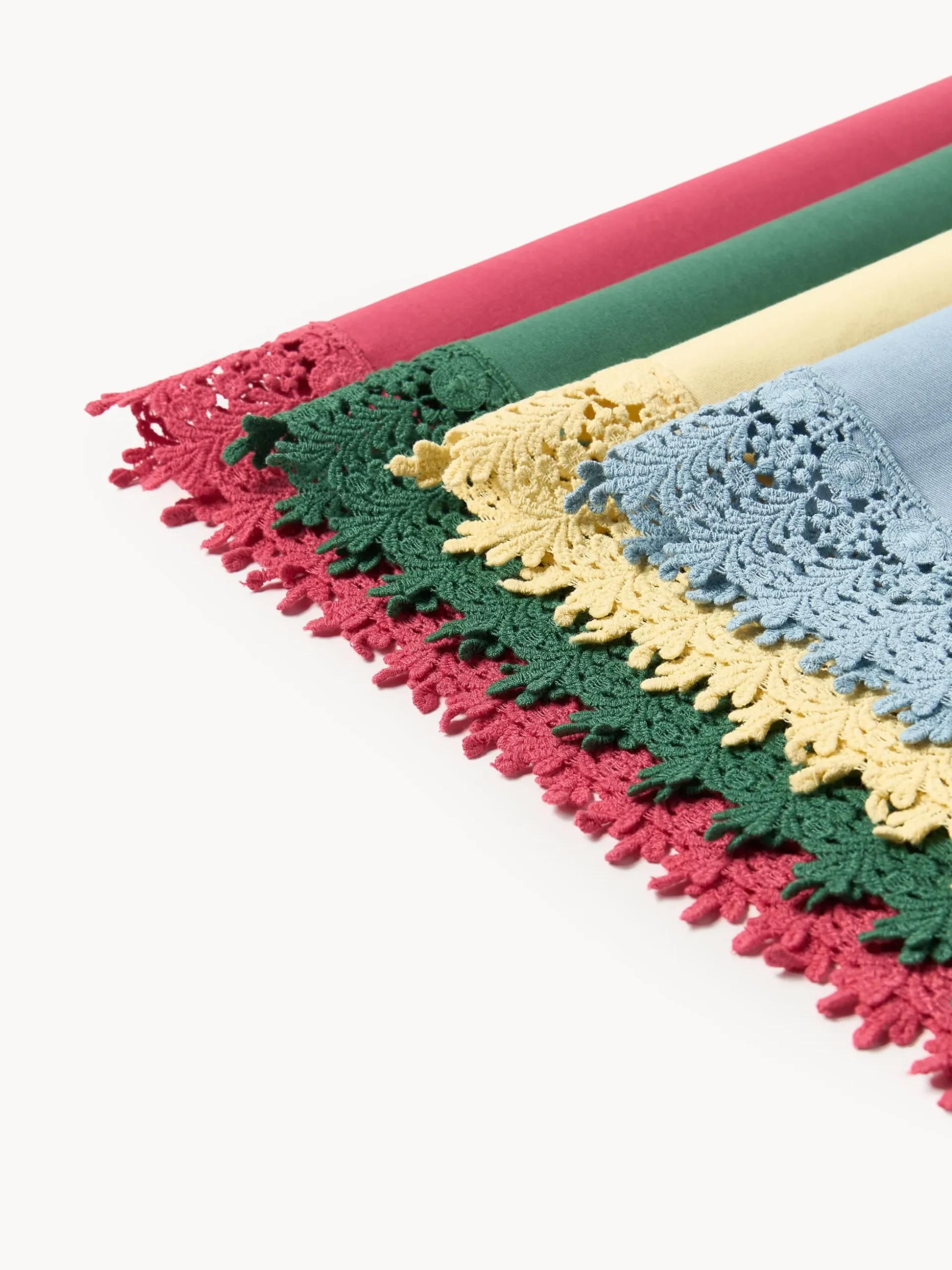 Tovaglia con bordo in pizzo Flavia