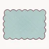Tovaglietta americana in cotone Scalloped