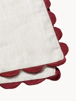 Tovaglietta americana in lino fatta a mano Willow