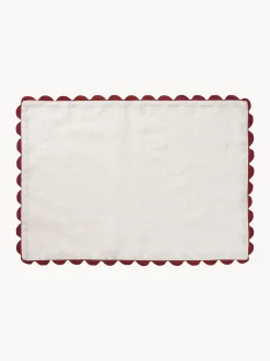 Tovaglietta americana in lino fatta a mano Willow