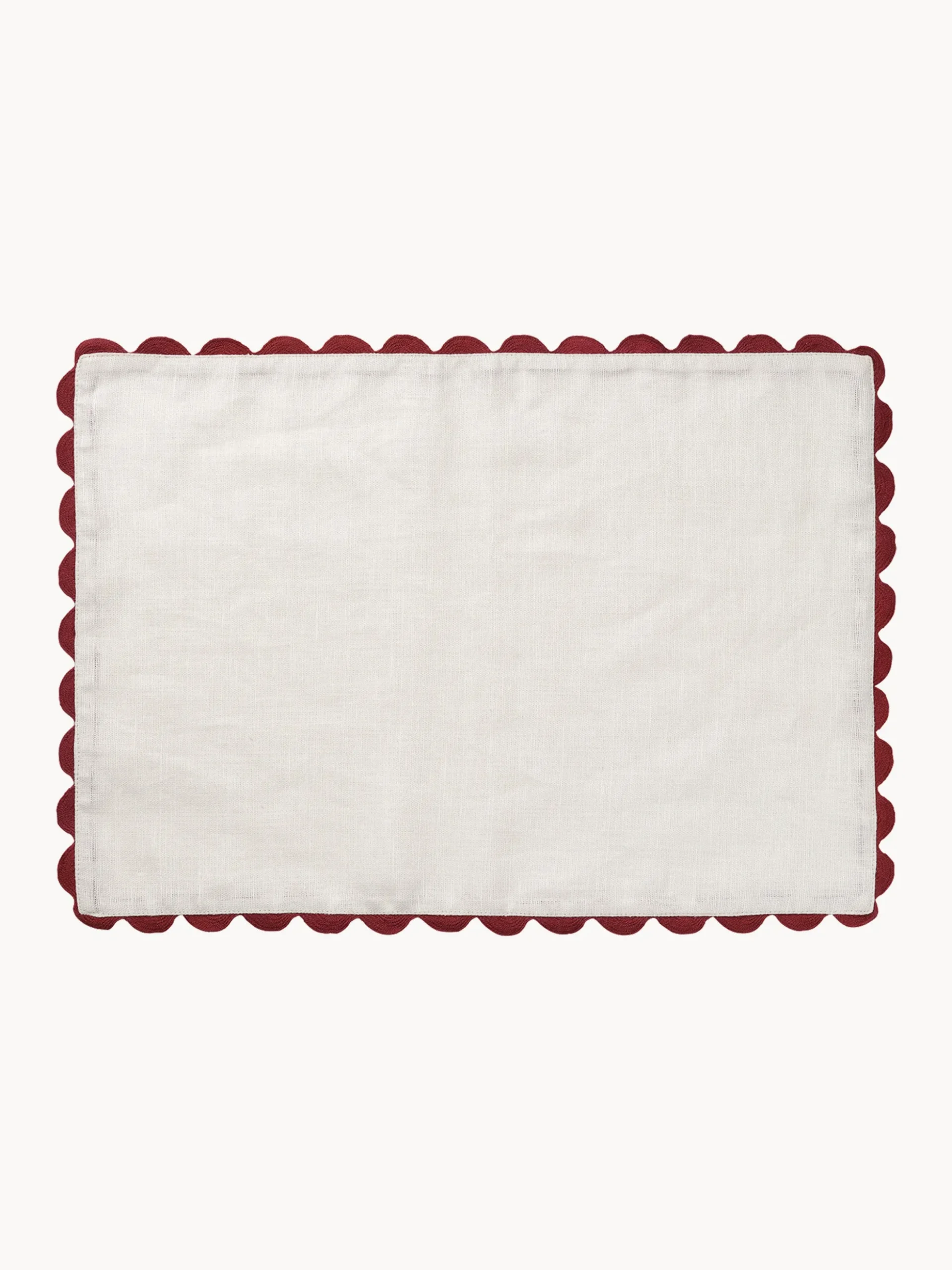 Tovaglietta americana in lino fatta a mano Willow