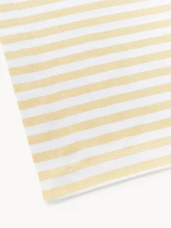 Tovagliette a righe con motivi ricamati Melony 2 pz