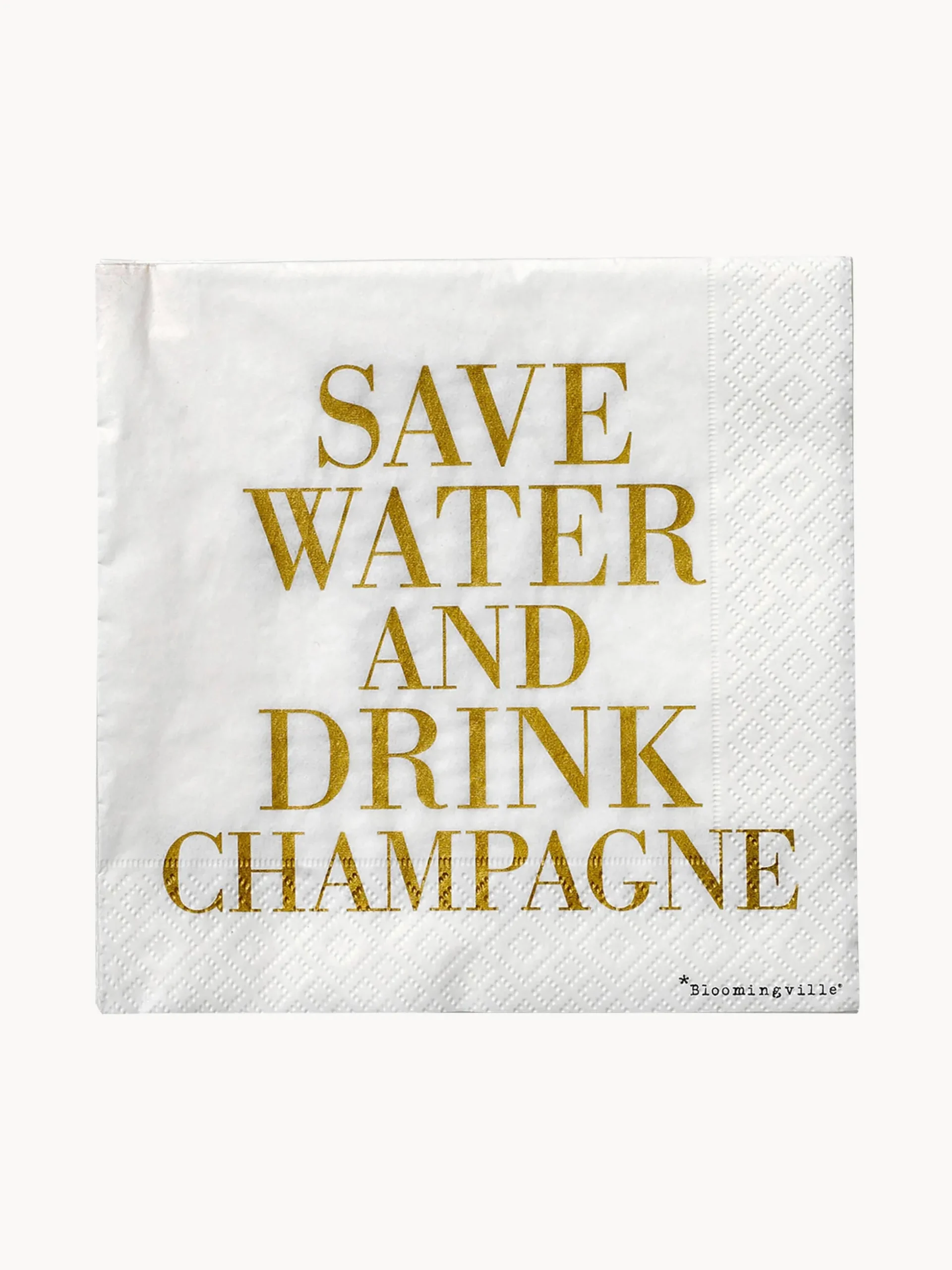 Tovaglioli di carta Save Water 20 pz
