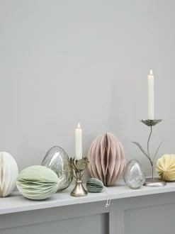 Uovo di Pasqua decorativo fatto a mano Crissilia, alt 20 cm