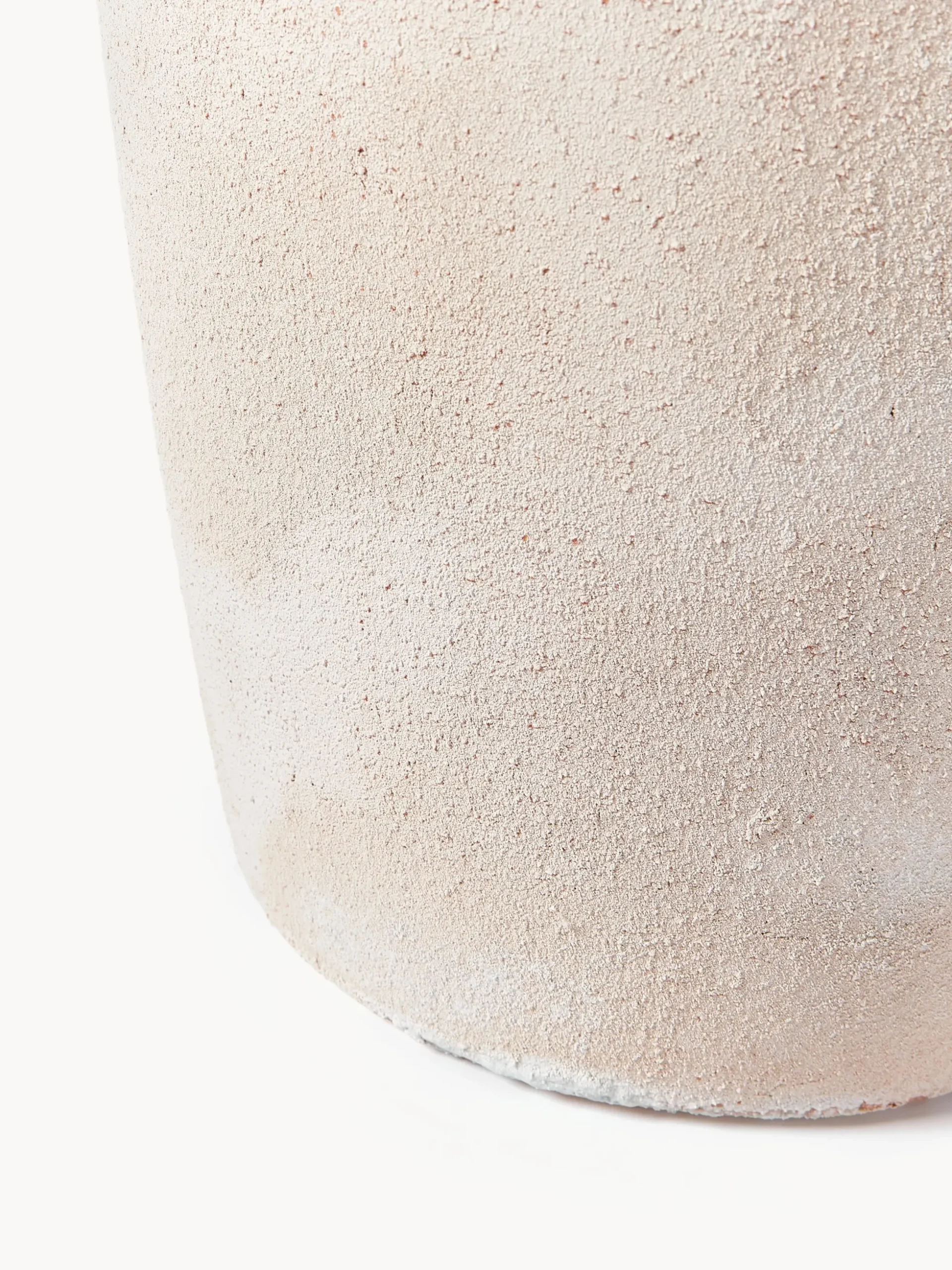 Vaso da terra con finitura sabbiata Liah, alt. 70 cm