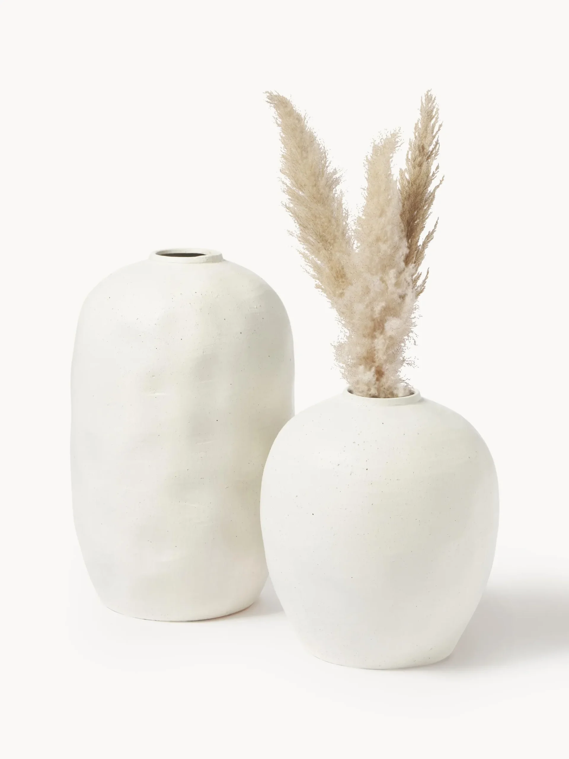 Vaso da terra grande in gres Bruno, alt. 62 cm