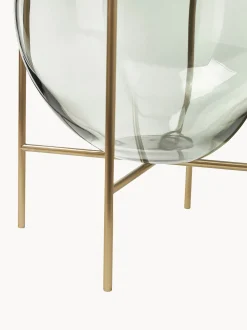 Vaso da terra in vetro soffiato Echasse, alt. 60 cm