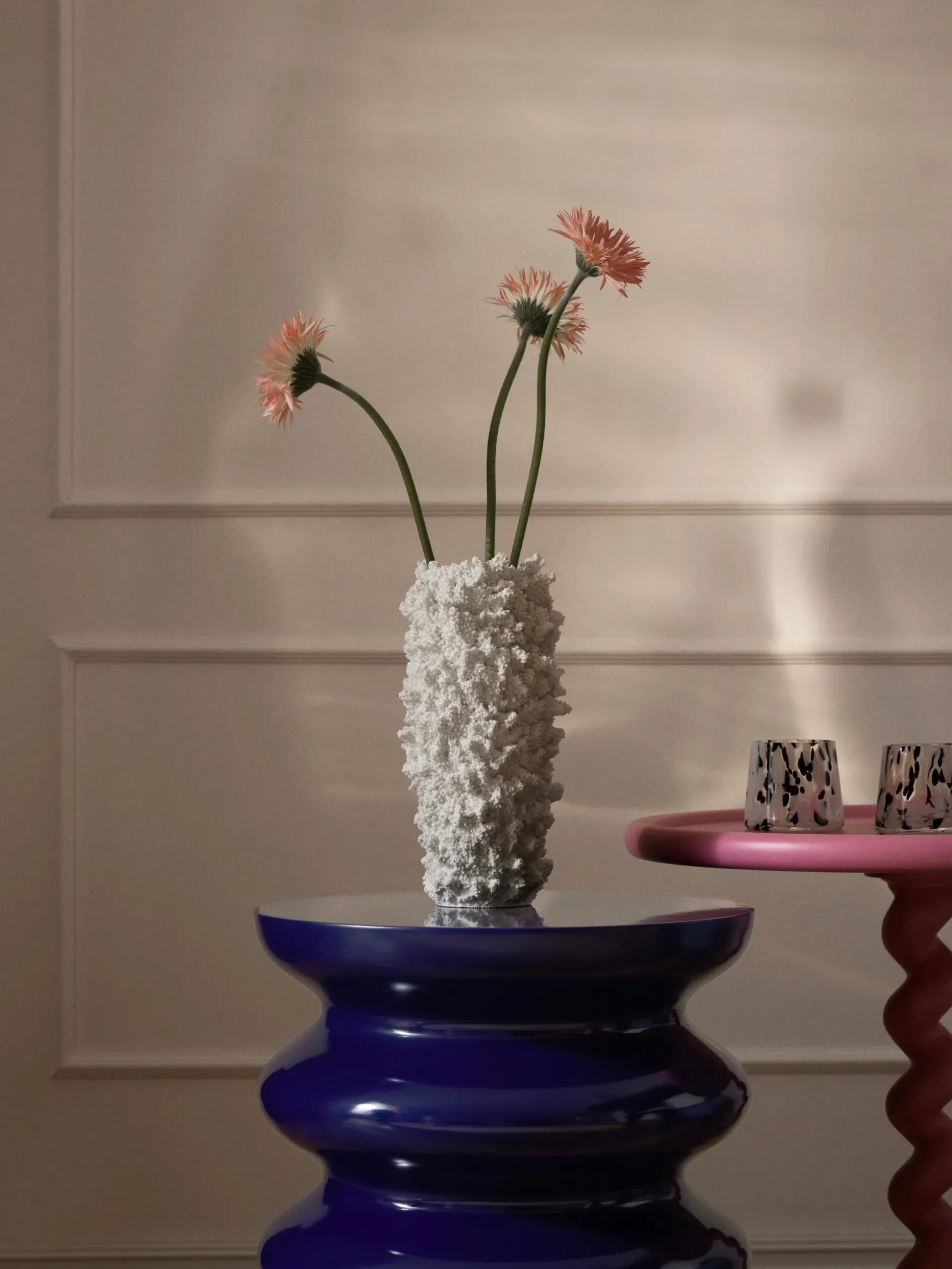 Vaso di design Coral, alt. 25 cm