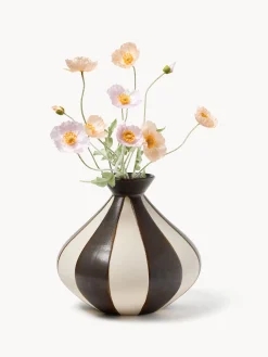 Vaso dipinto a mano Charly, alt. 27 cm